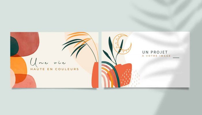 carte de visite professionnelle